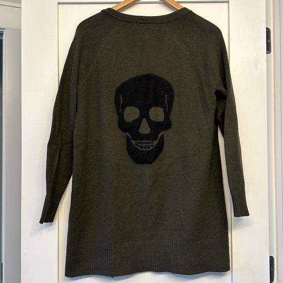 Sweet Romeo Skull back cardigan size small - Picture 7 of 7